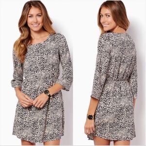 Charming Charlie Modern leopard print Dress